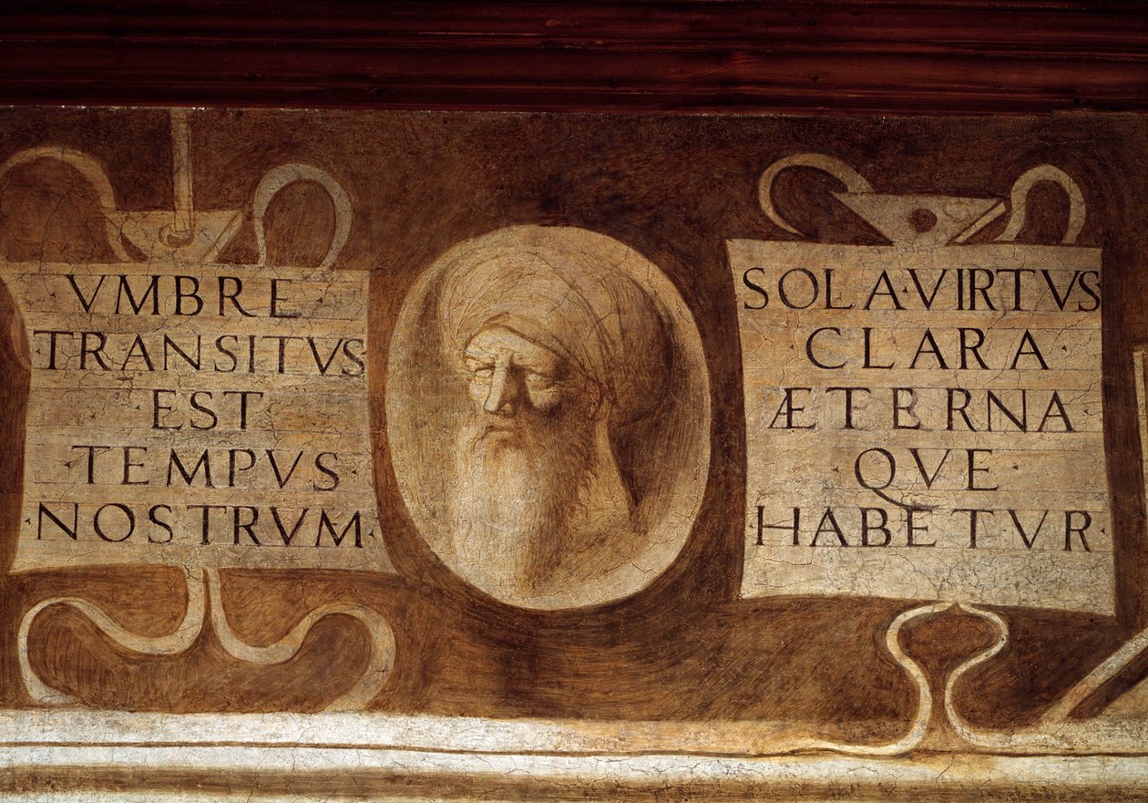Fregi delle arti liberali e meccaniche - dettaglio delle massime 1